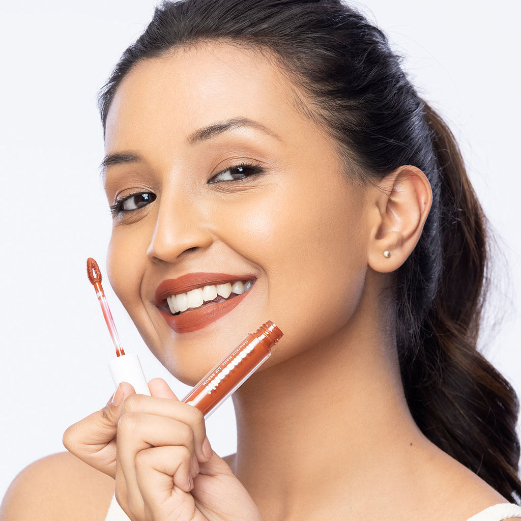 Mamaearth Naturally Matte Lip Serum - Matte Liquid Lipstick With Vitamin C & E