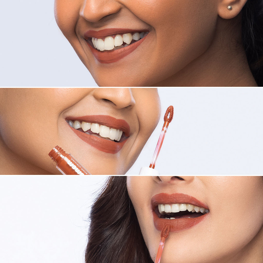 Mamaearth Naturally Matte Lip Serum - Matte Liquid Lipstick With Vitamin C & E