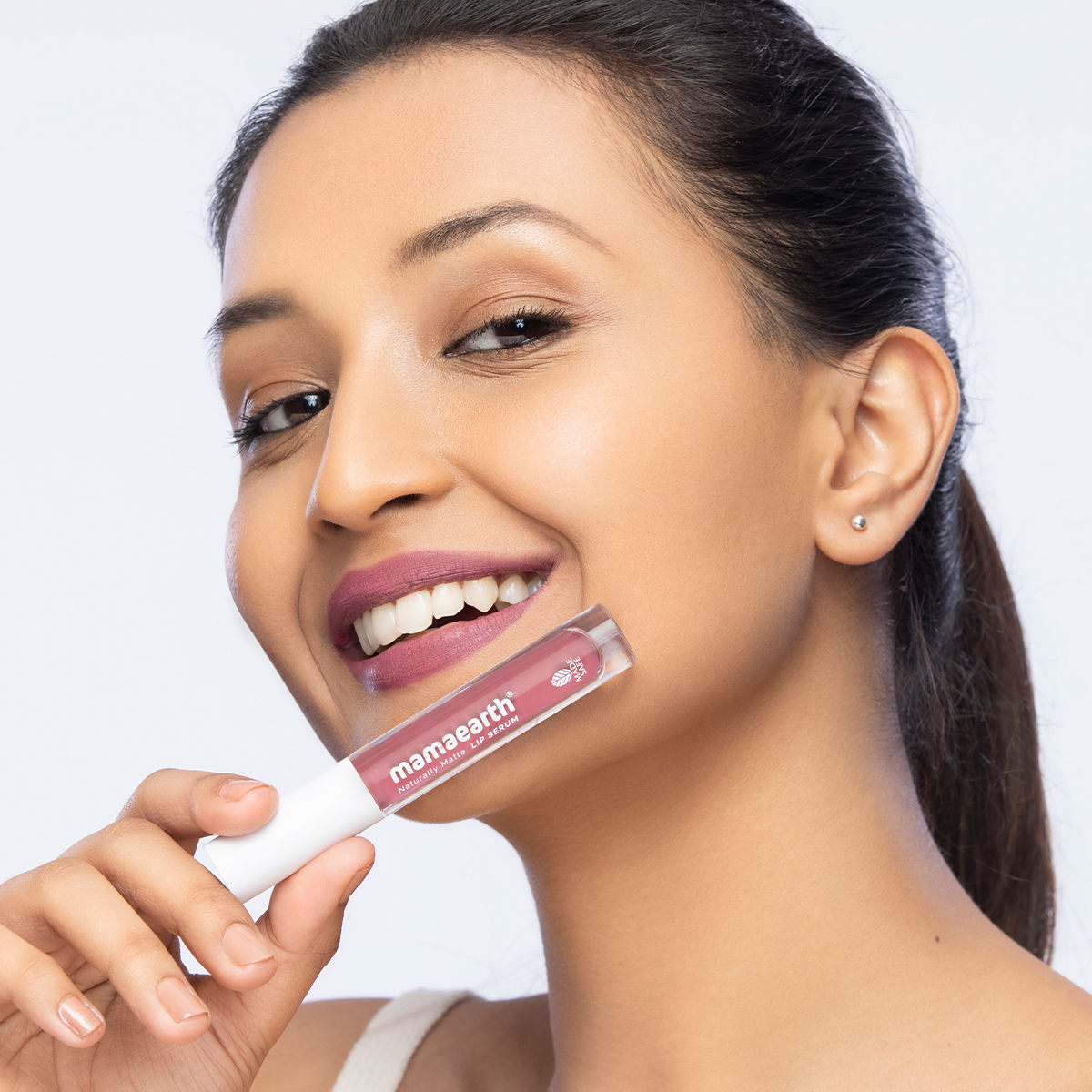 Mamaearth Naturally Matte Lip Serum - Matte Liquid Lipstick With Vitamin C & E