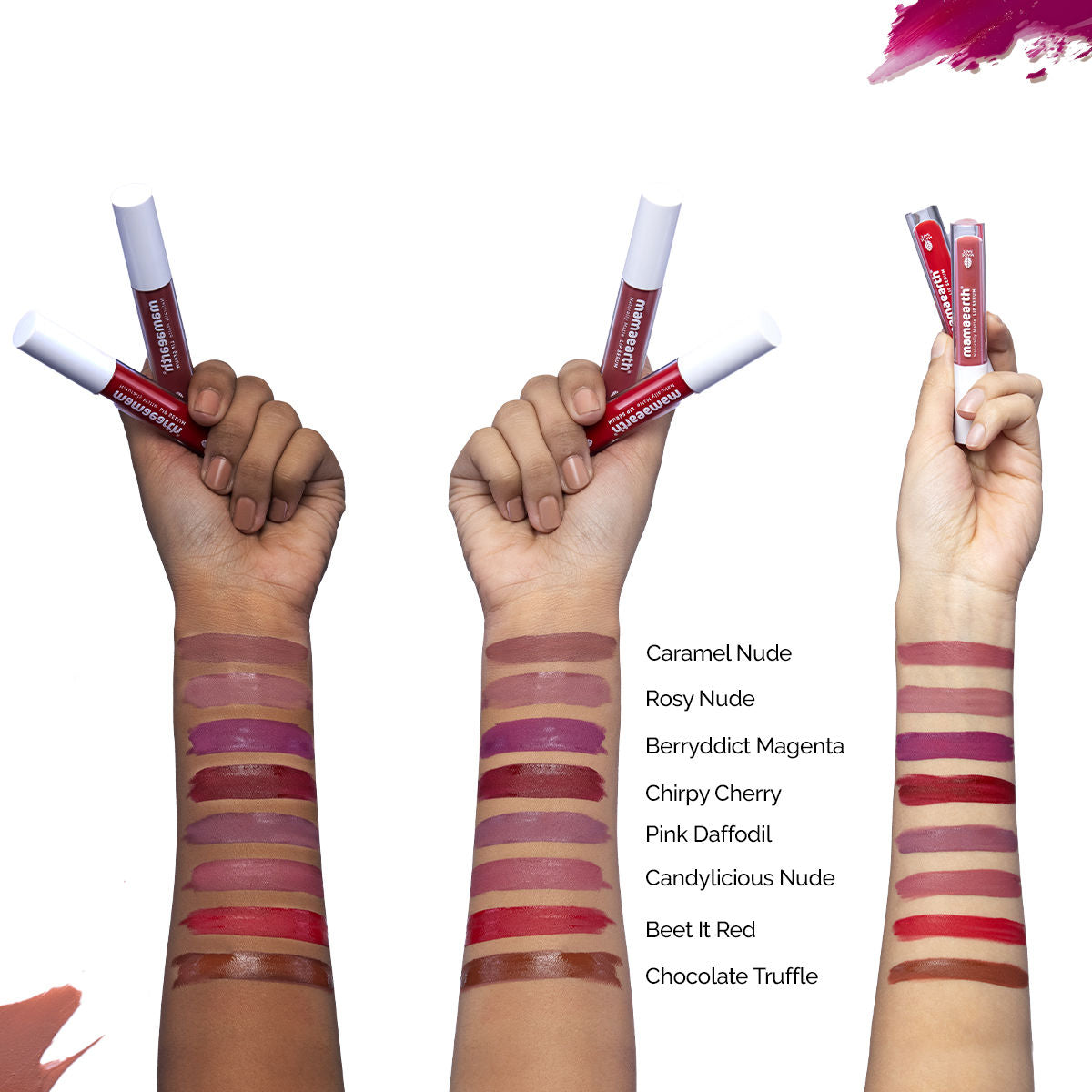 Mamaearth Naturally Matte Lip Serum - Matte Liquid Lipstick With Vitamin C & E