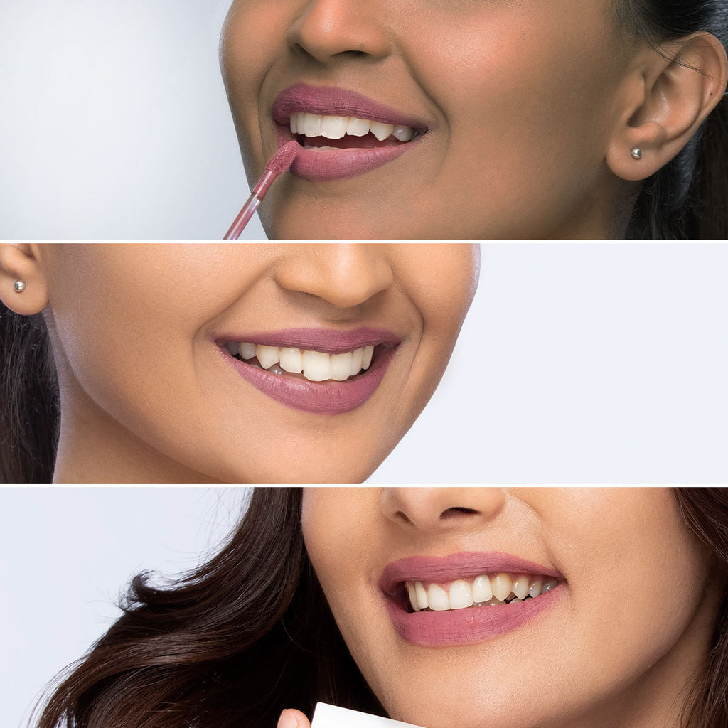 Mamaearth Naturally Matte Lip Serum - Matte Liquid Lipstick With Vitamin C & E