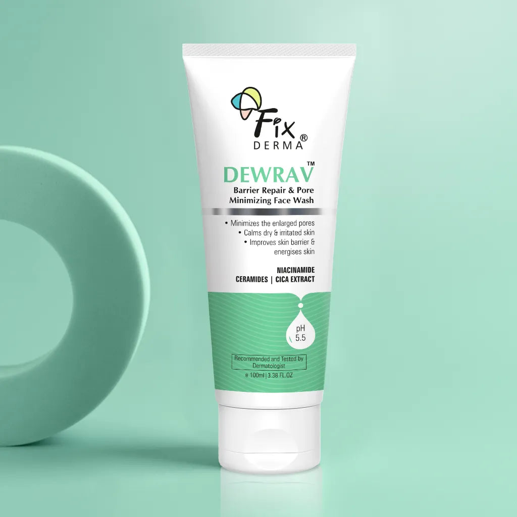 Fixderma Dewrav Barrier Repair & Pore Minimizing Face Wash