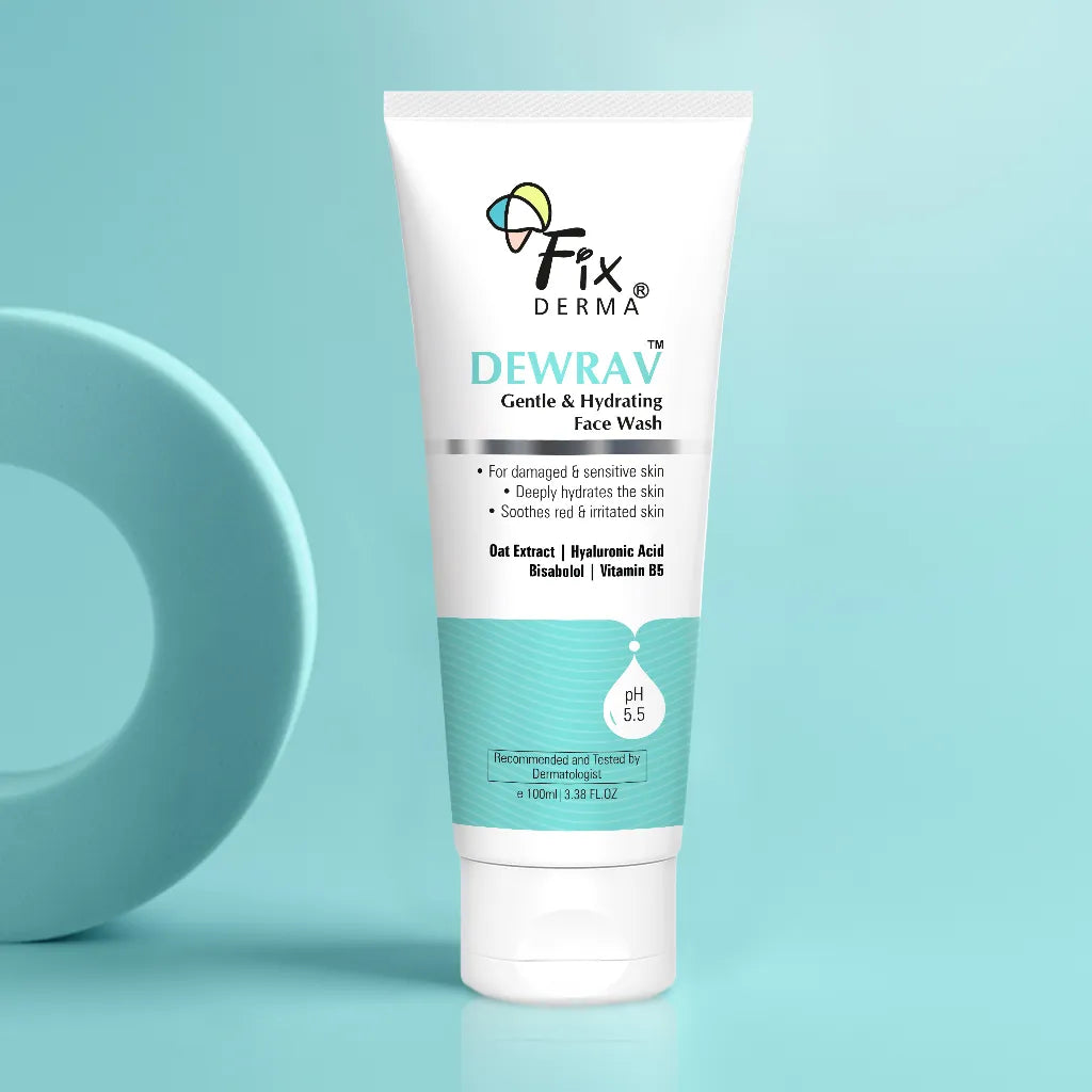 Fixderma Dewrav Gentle & Hydrating Face Wash