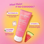 Dot & Key Watermelon Cooling Gel Face Wash With Vitamin C & Cucumber | Face Wash For Glowing Skin|Oil Free |Removes Excess Oil & Dirt | For Combination & Oily Skin| For Women & Men|100Ml