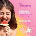 Dot & Key Watermelon Cooling Gel Face Wash With Vitamin C & Cucumber | Face Wash For Glowing Skin|Oil Free |Removes Excess Oil & Dirt | For Combination & Oily Skin| For Women & Men|100Ml