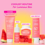 Dot & Key Watermelon Cooling Gel Face Wash With Vitamin C & Cucumber | Face Wash For Glowing Skin|Oil Free |Removes Excess Oil & Dirt | For Combination & Oily Skin| For Women & Men|100Ml