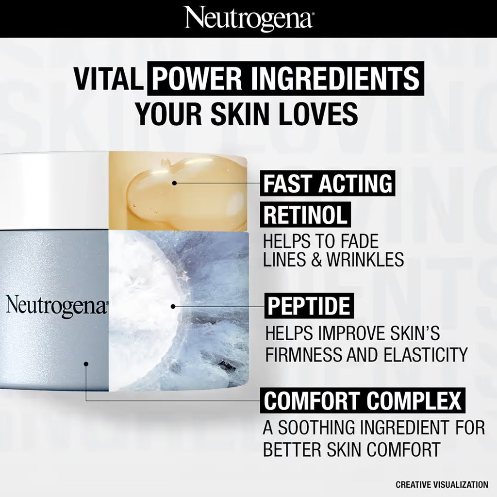 Neutrogena Visible Repair Regenerating Cream -50g
