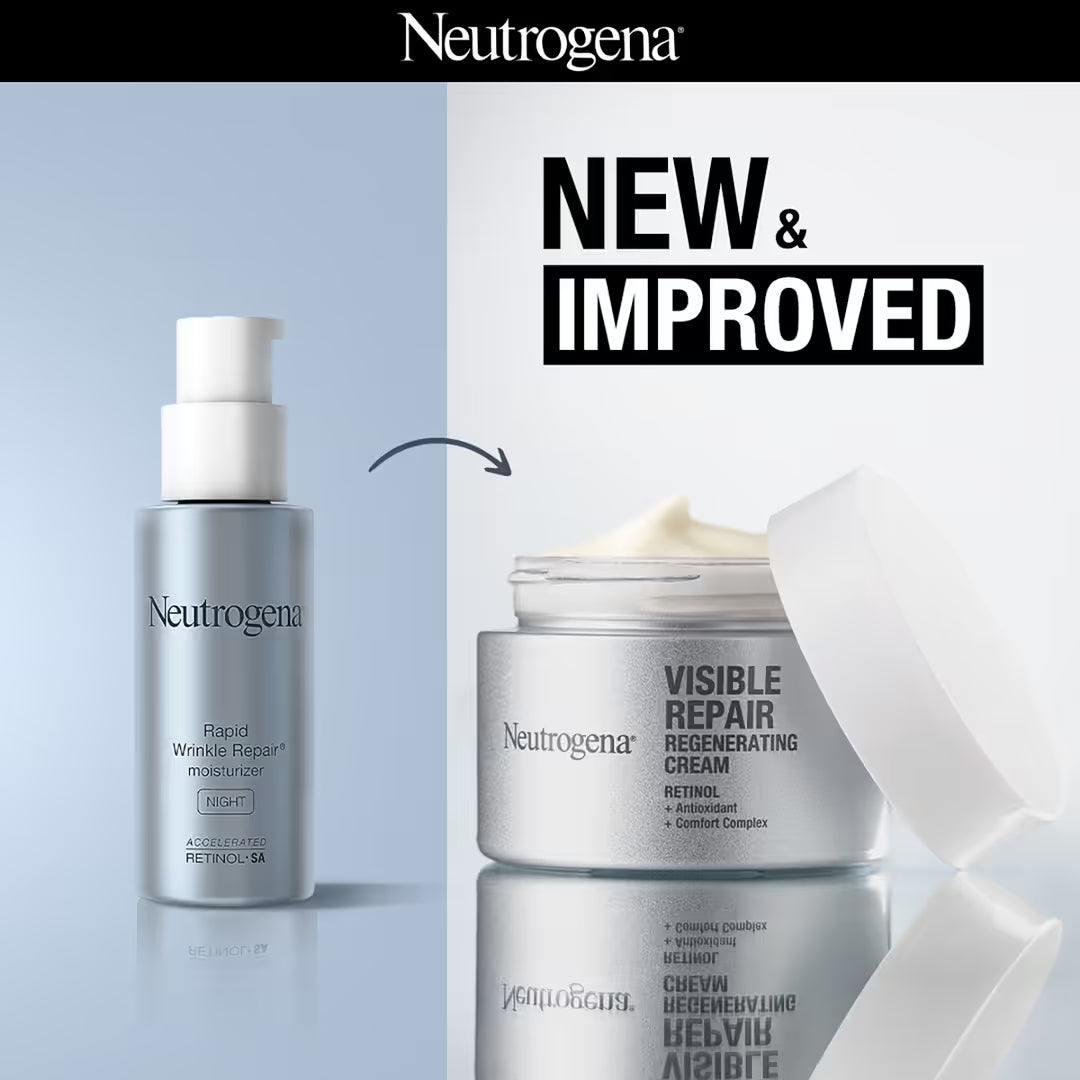 Neutrogena Visible Repair Regenerating Cream -50g