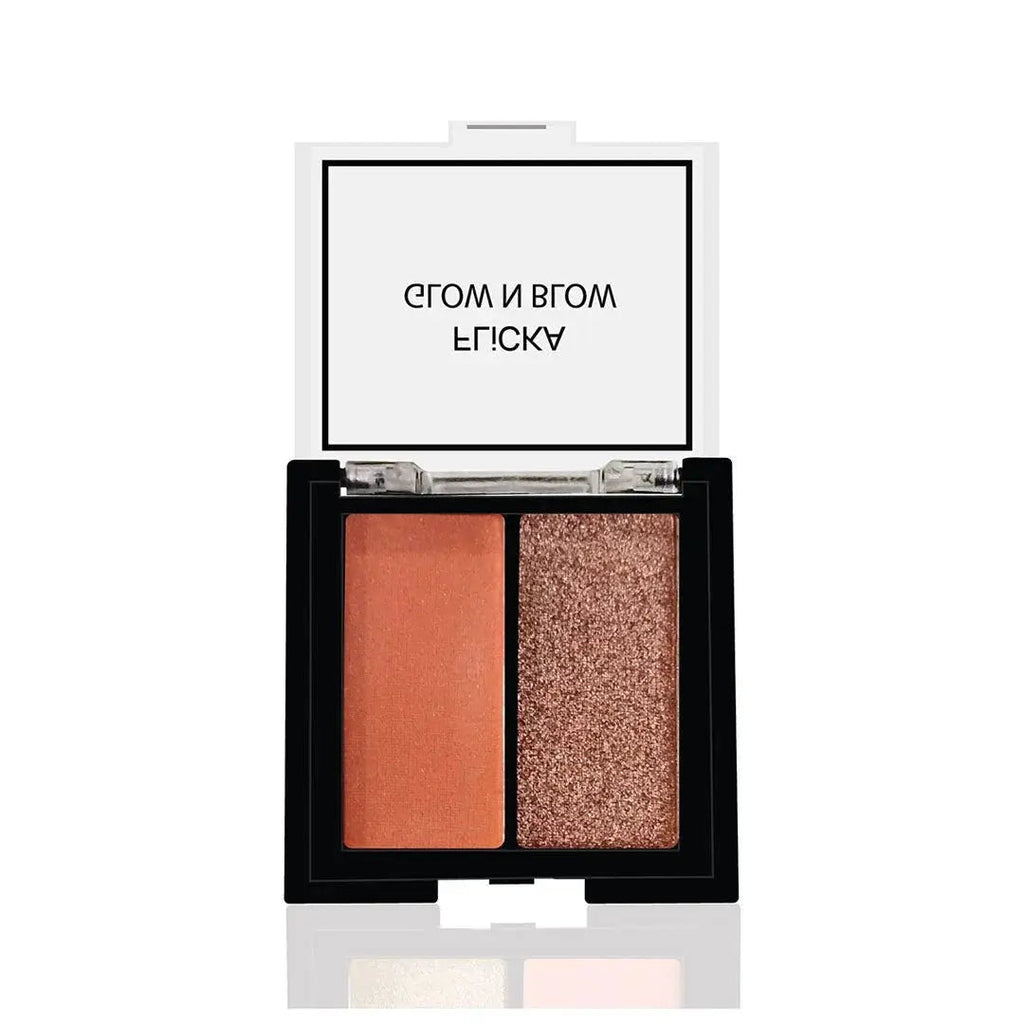 Flicka GLOW N BLOW - Blusher & Highlighter