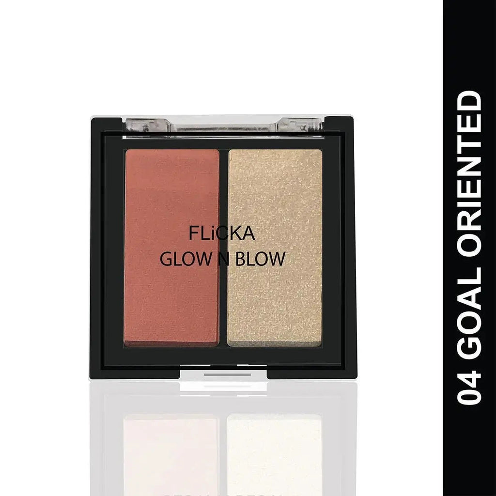 Flicka GLOW N BLOW - Blusher & Highlighter