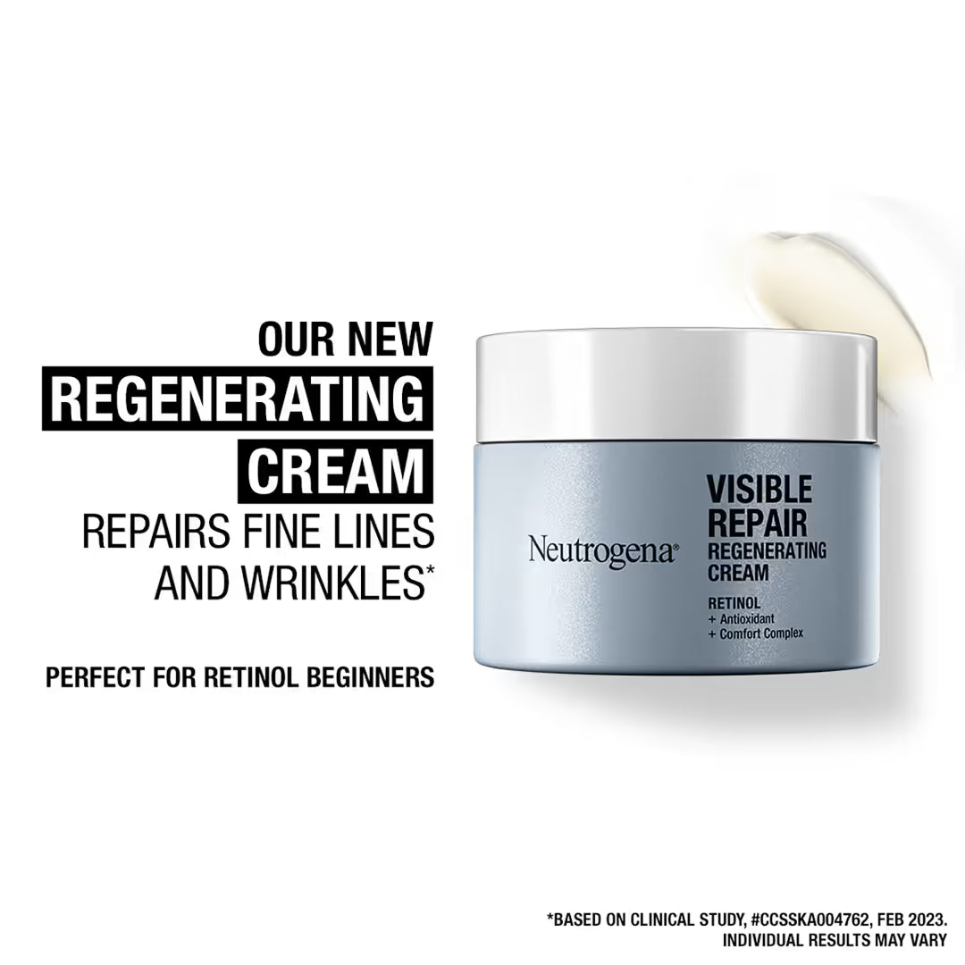 Neutrogena Visible Repair Regenerating Cream -50g