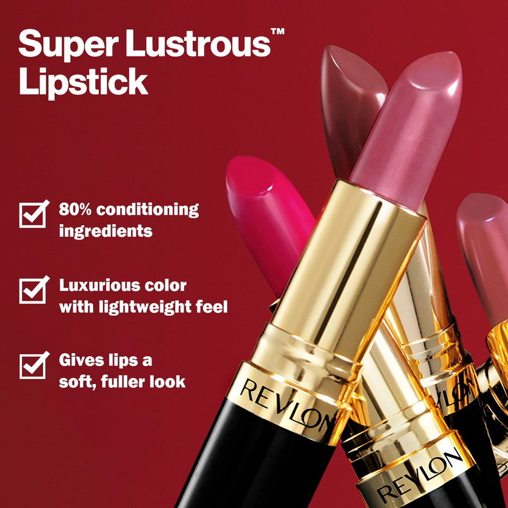 Revlon Super Lustrous™ Lipstick - Crème & Pearl Finish