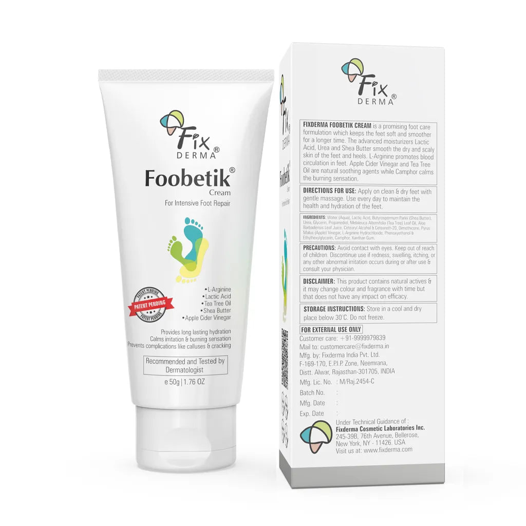Fixderma Foobetik Foot Cream 50g Pack of 2