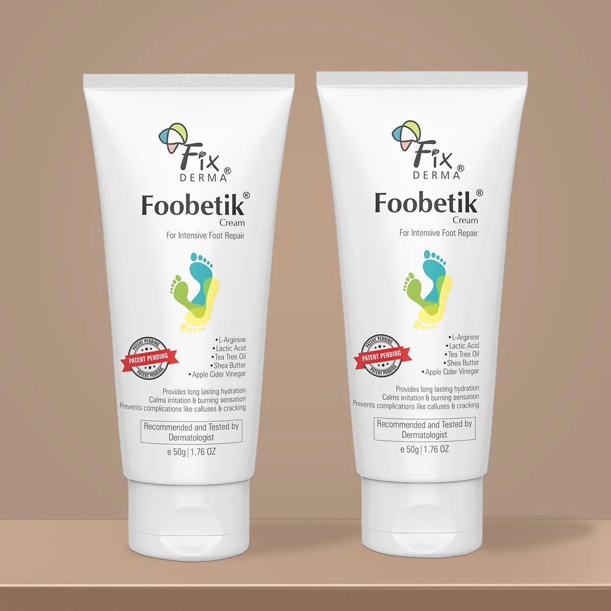 Fixderma Foobetik Foot Cream 50g Pack of 2