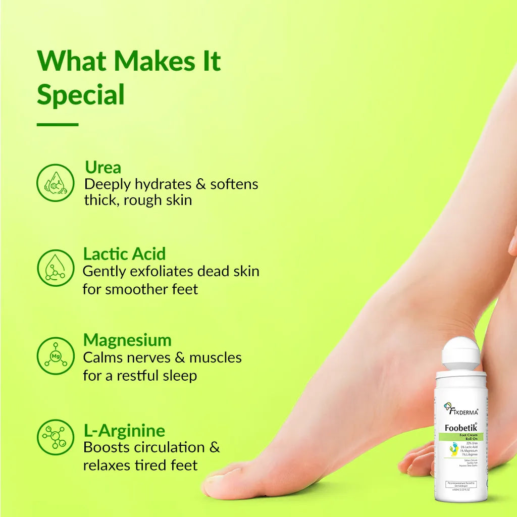 Fixderma Foobetik Foot Cream Roll On