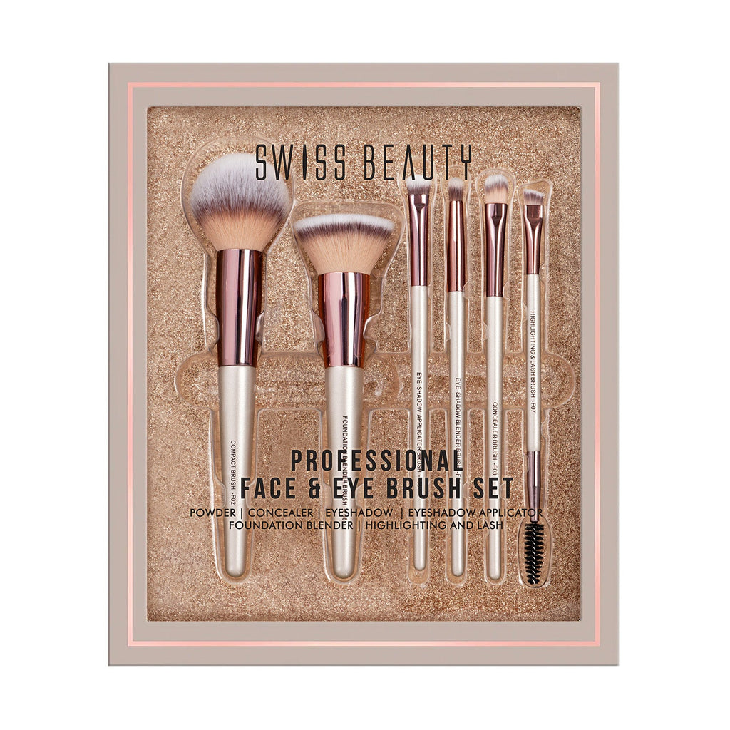Swiss Beauty Professional Face & Eye Brush Set
