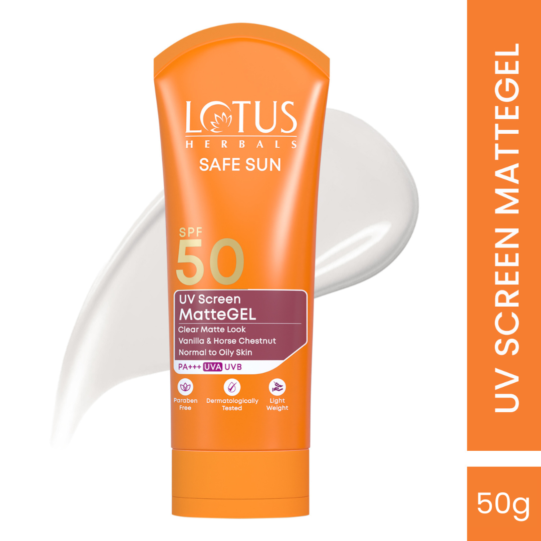 Lotus Safe Sun UV Screen MatteGEL Sunscreen SPF 50 PA+++