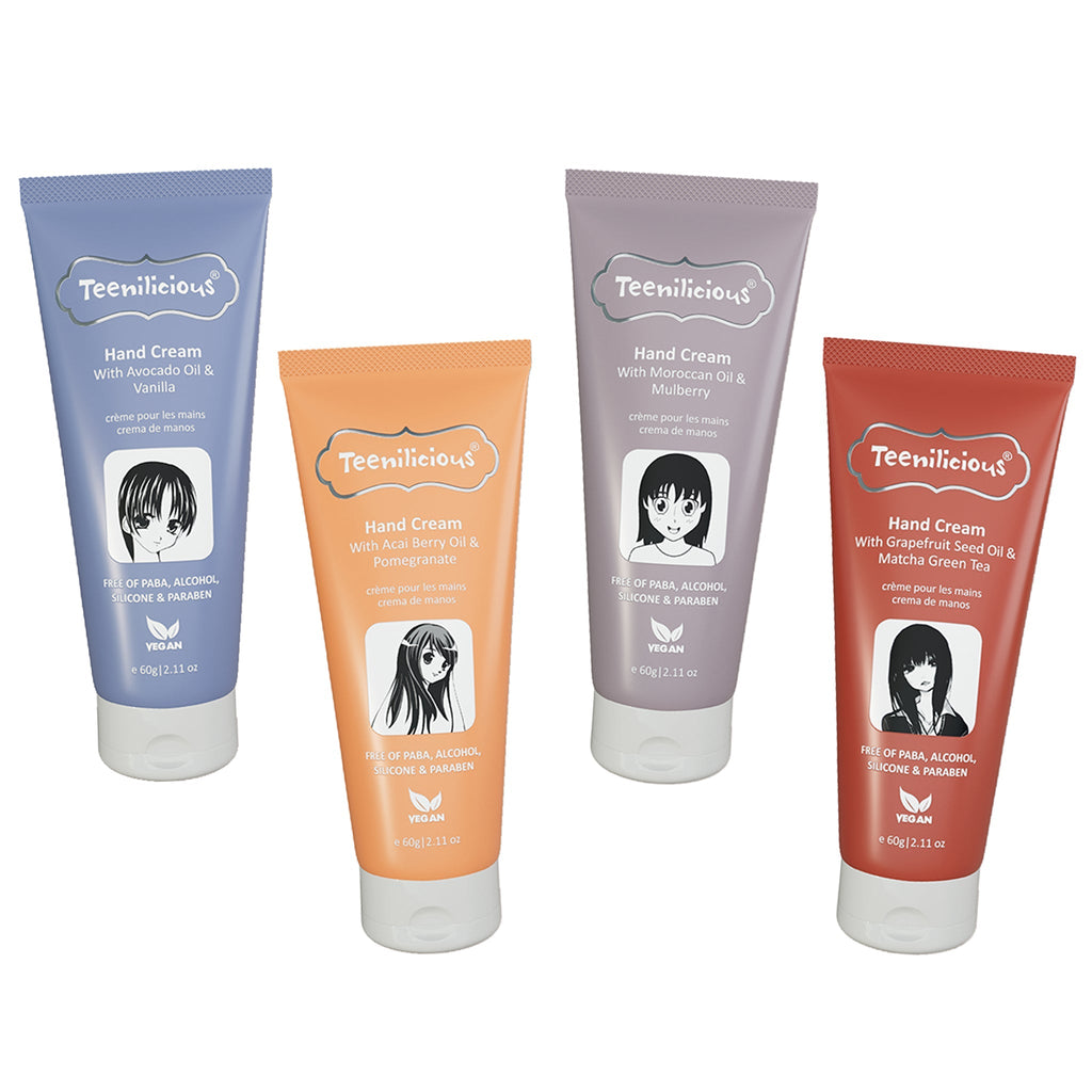 Fixderma Teenilicious Hand Care Kit 240g - Hand Care Creams For Dry Hands, Hand & Cuticles Care