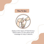 Fixderma Teenilicious Tattoo Balm - Tattoo Aftercare Cream For Old & New Tattoos