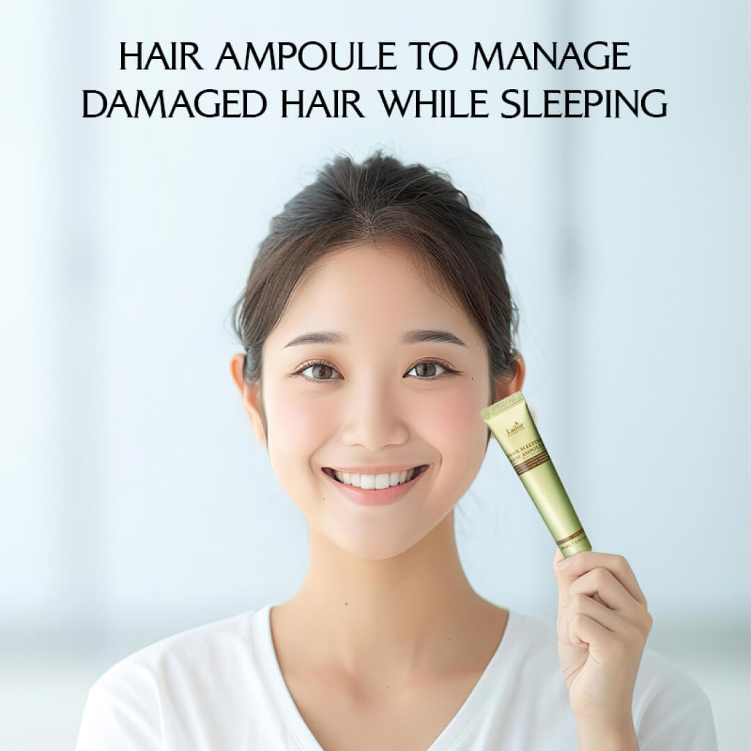 Lador Snail Sleeping Hair Ampoule (Leave-in treatment) - Pack Options: 1 or 5