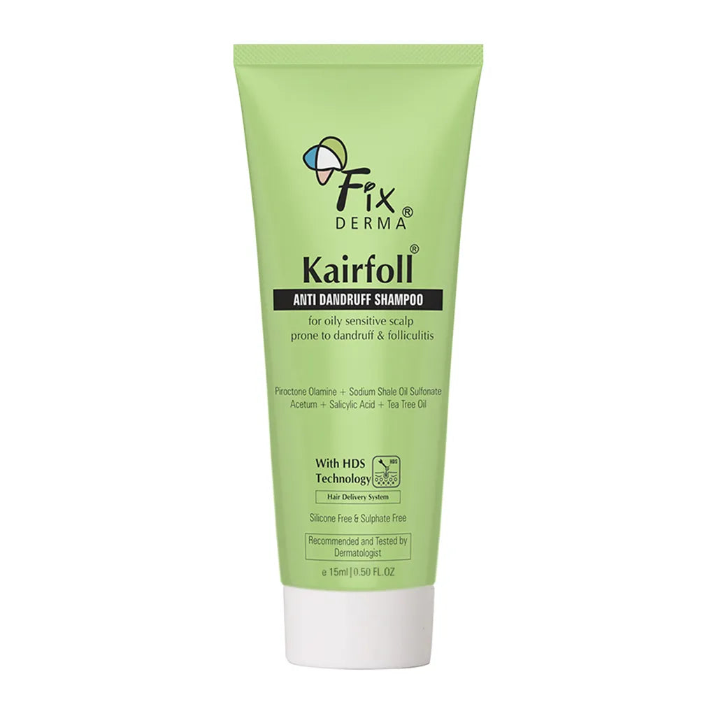 Fixderma Kairfoll Anti Dandruff Shampoo 15ml Sample