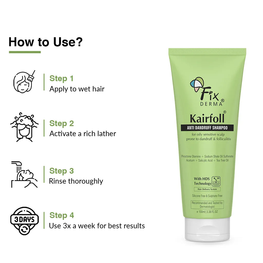 Fixderma Kairfoll Anti Dandruff Shampoo