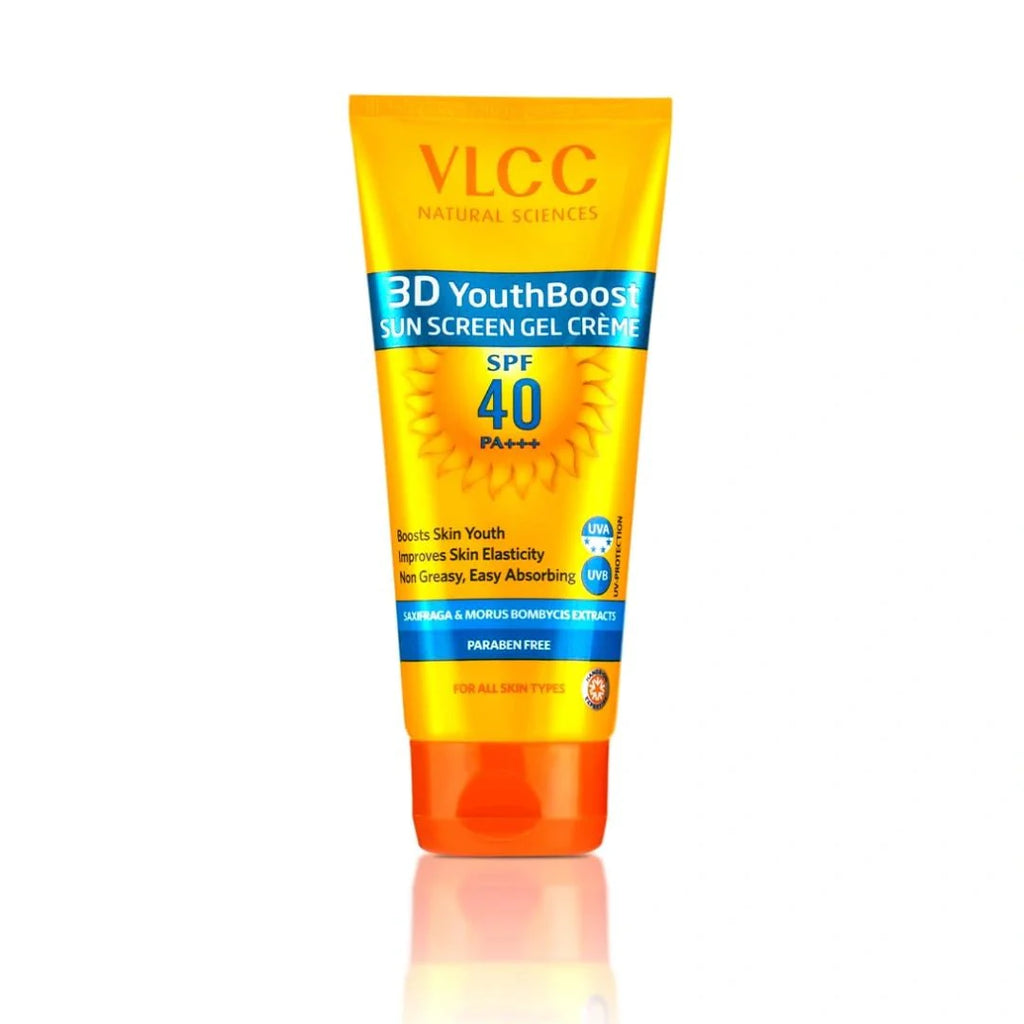 VLCC 3D Youth Boost SPF 40 +++ Sunscreen Gel Crème - 100g