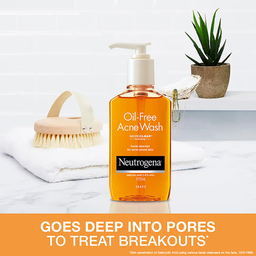 Neutrogena Oil-Free Acne Wash 175ml