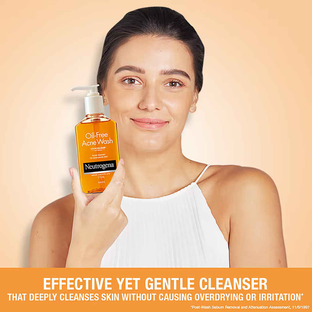 Neutrogena Oil-Free Acne Wash 175ml
