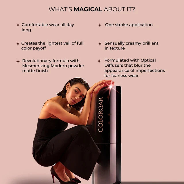 Colorbar Sinful Matte Lipcolor - Luxe Collection