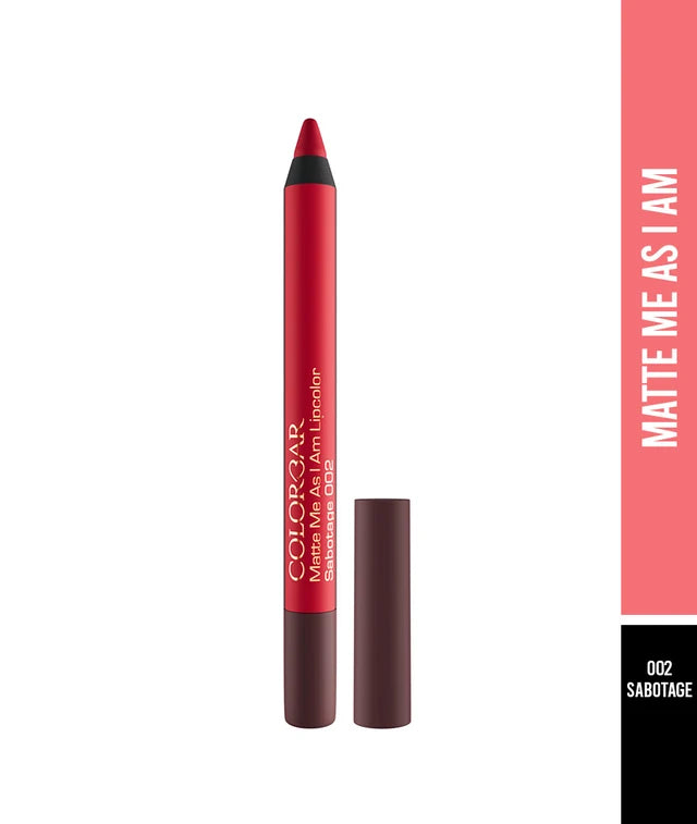 Colorbar Matte me as I am Lipcolor