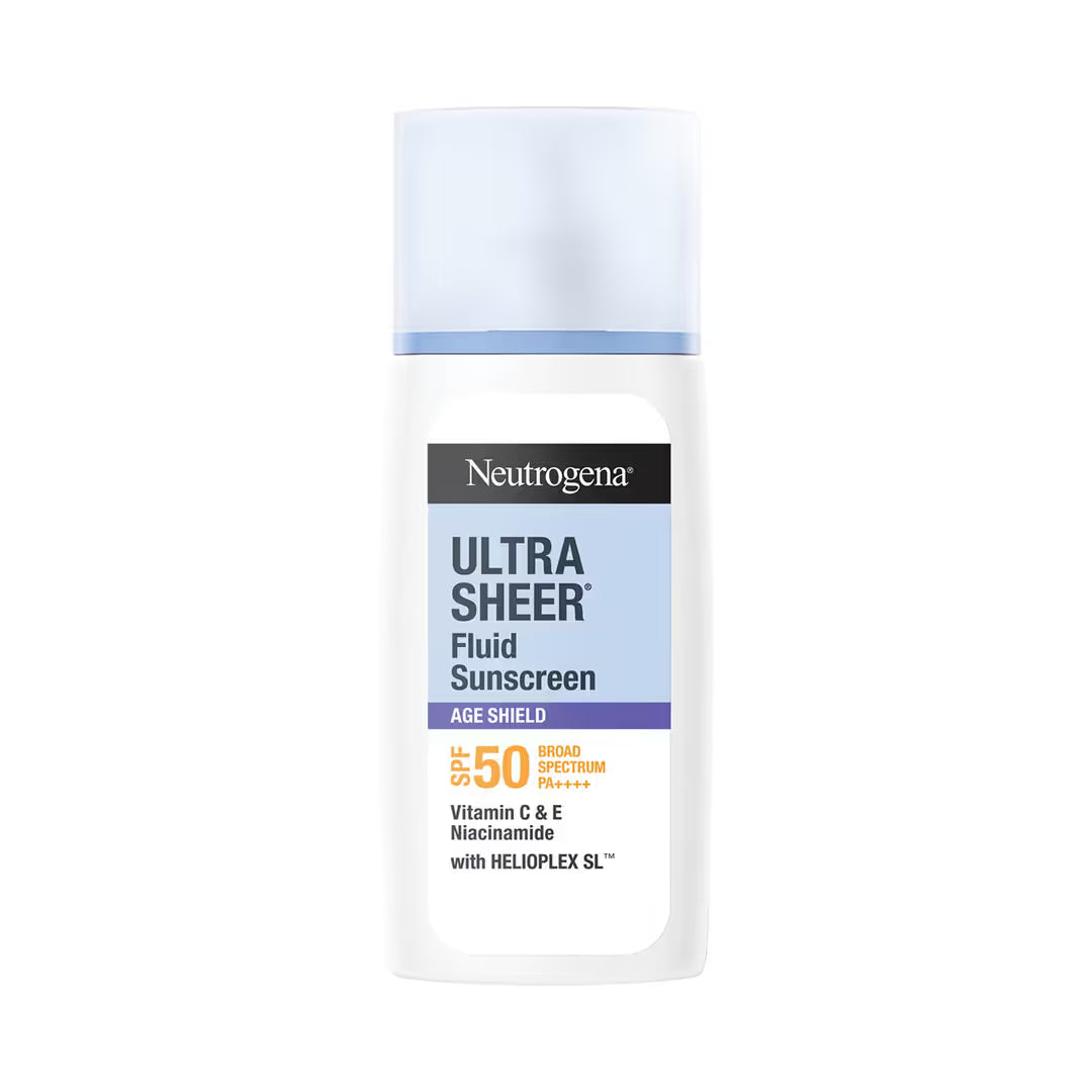 Neutrogena Ultra Sheer Fluid Sunscreen Age Shield SPF50 -40ml