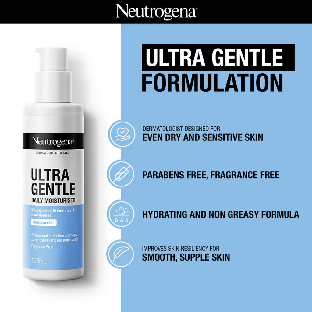 Neutrogena Ultra Gentle Daily Moisturizer -100ml