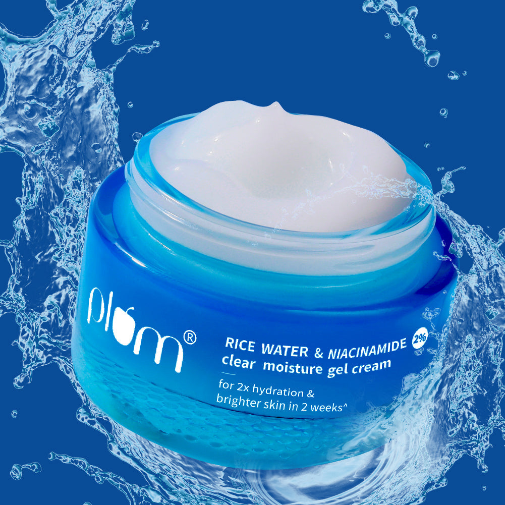 Plum 2% Niacinamide & Rice Water Brightening Gel Moisturizer