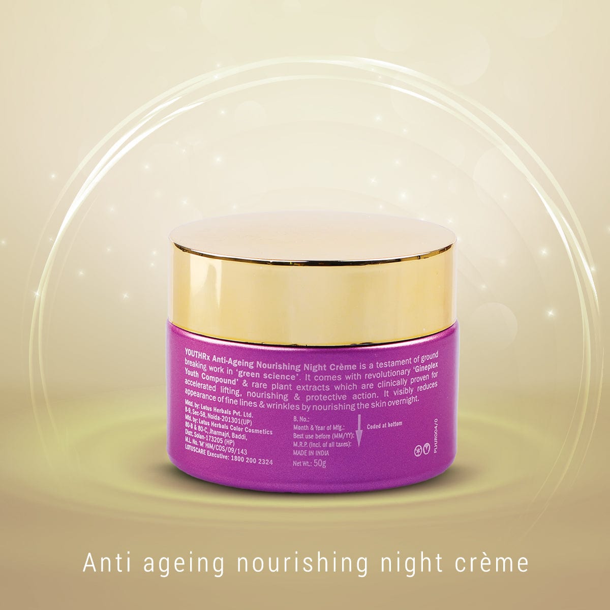 Lotus YouthRx Anti Ageing Nourishing Night Cream