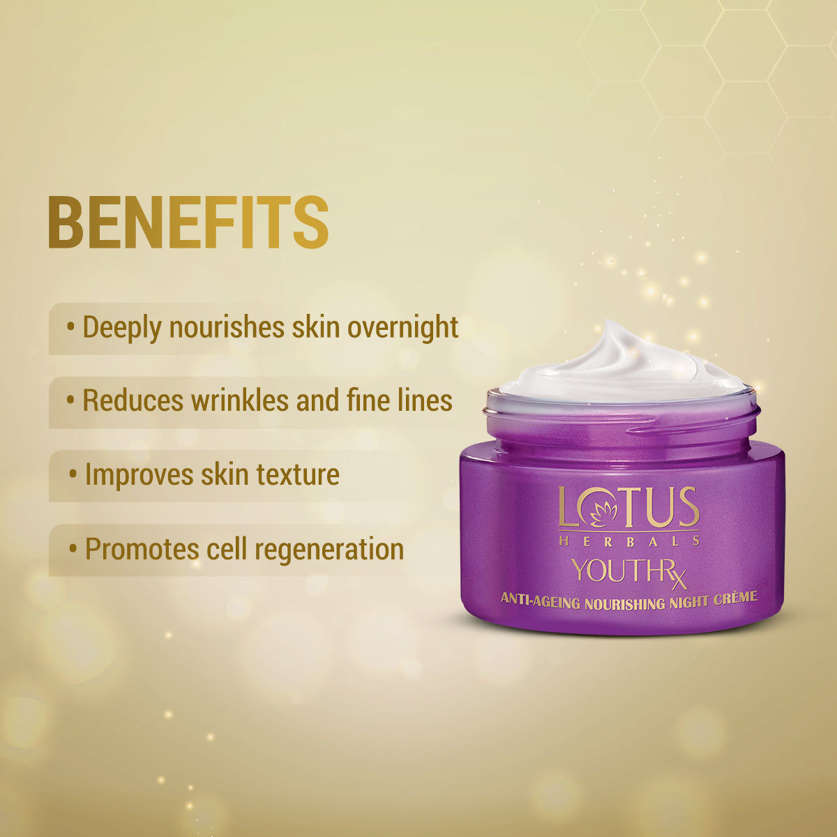 Lotus YouthRx Anti Ageing Nourishing Night Cream