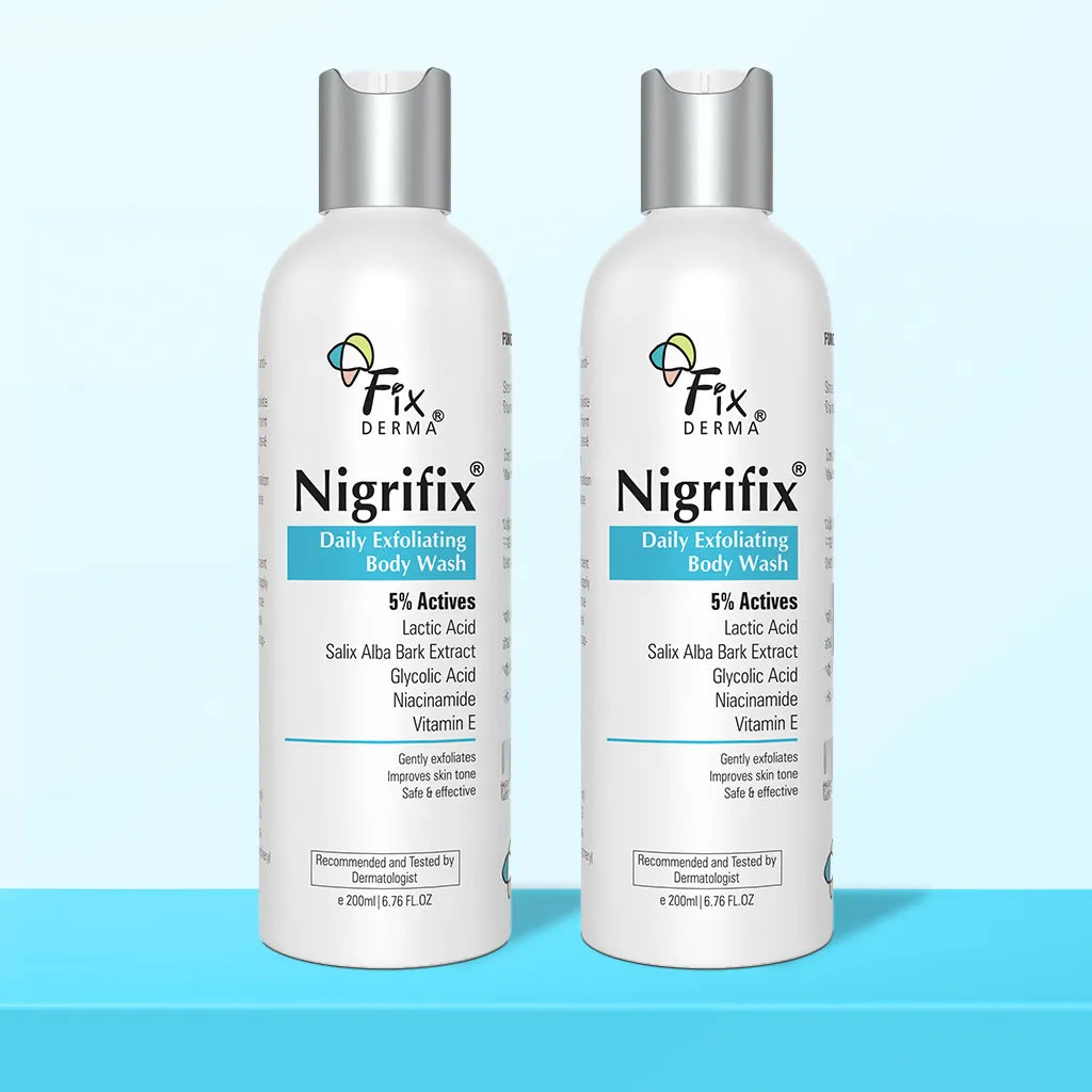 Fixderma Nigrifix Daily Exfoliating Body Wash Pack of 2