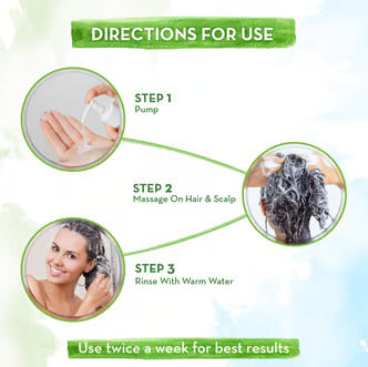 Mamaearth Onion Shampoo with Onion and Plant Keratin for Hair Fall Control - 200ml