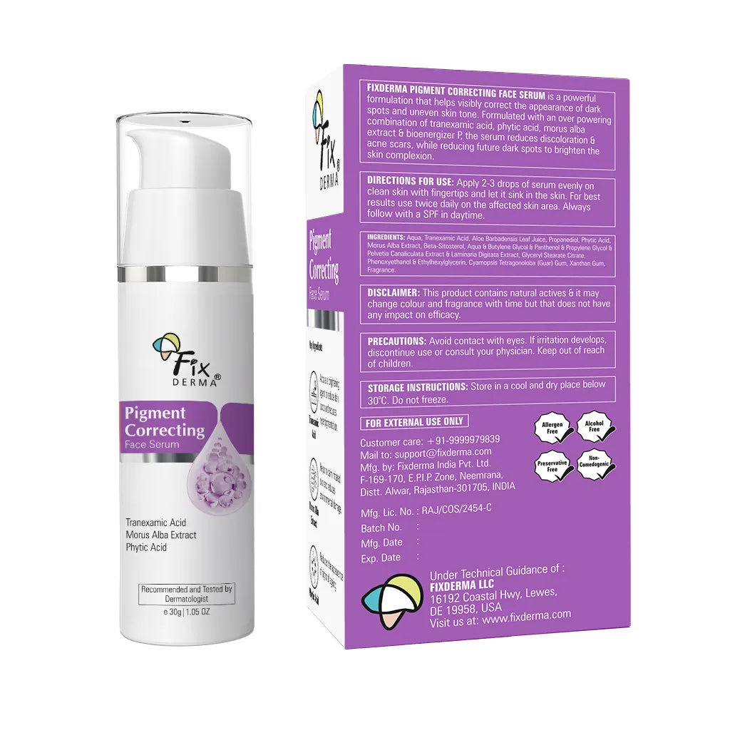 Fixderma Pigment Correcting Face Serum