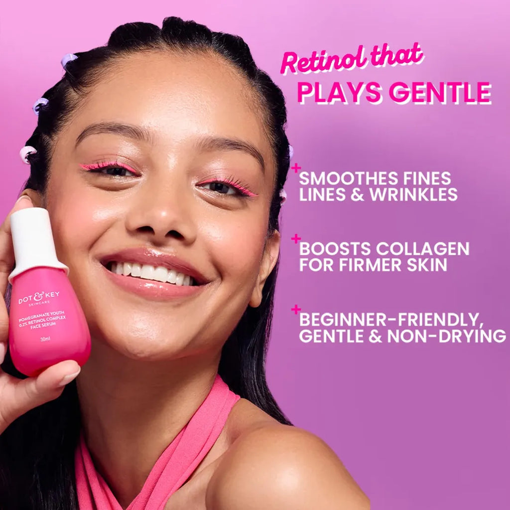 Dot & Key 0.2% Retinol Complex Face Serum with Niacinamide | Multi-Peptides & Hyaluronic Acid (30ml)