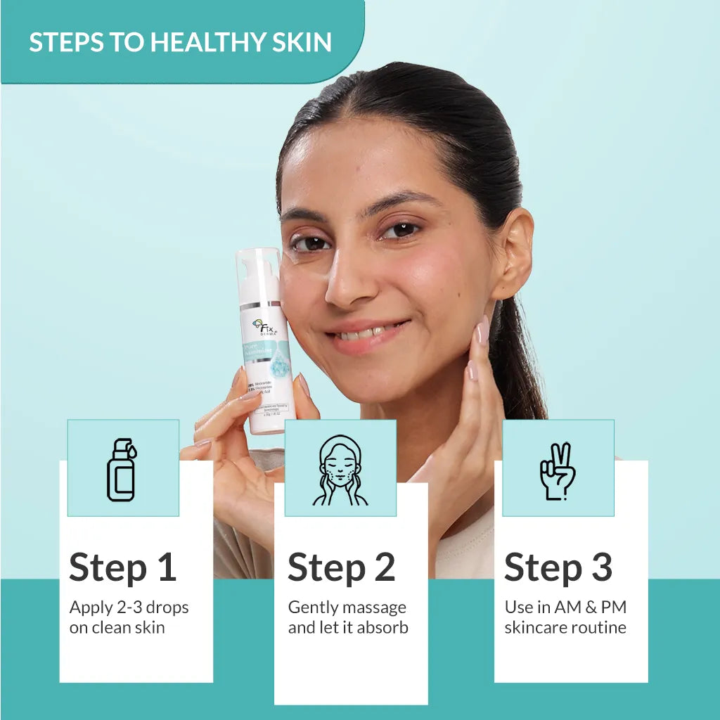 Fixderma Pore Minimizer Face Serum 30g Pack of 2