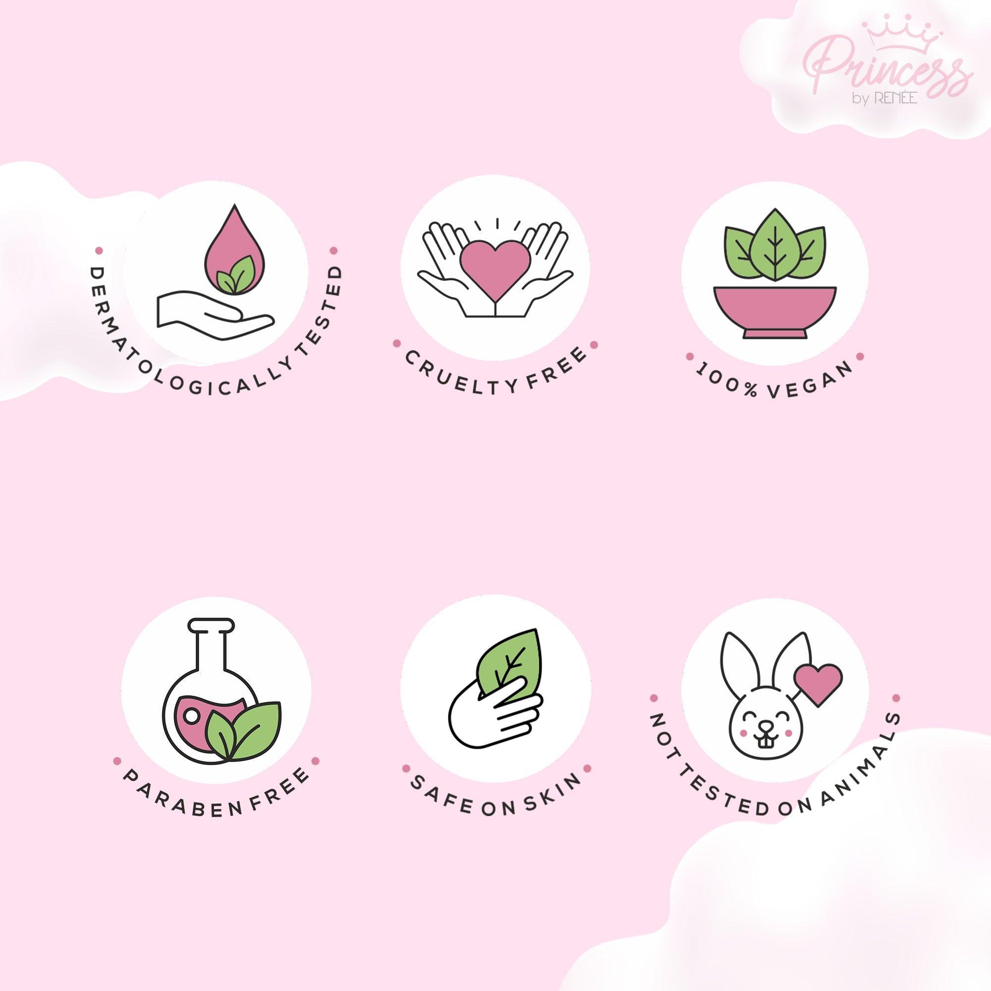 Princess By RENEE Snowball Lip Balm, 3 g
