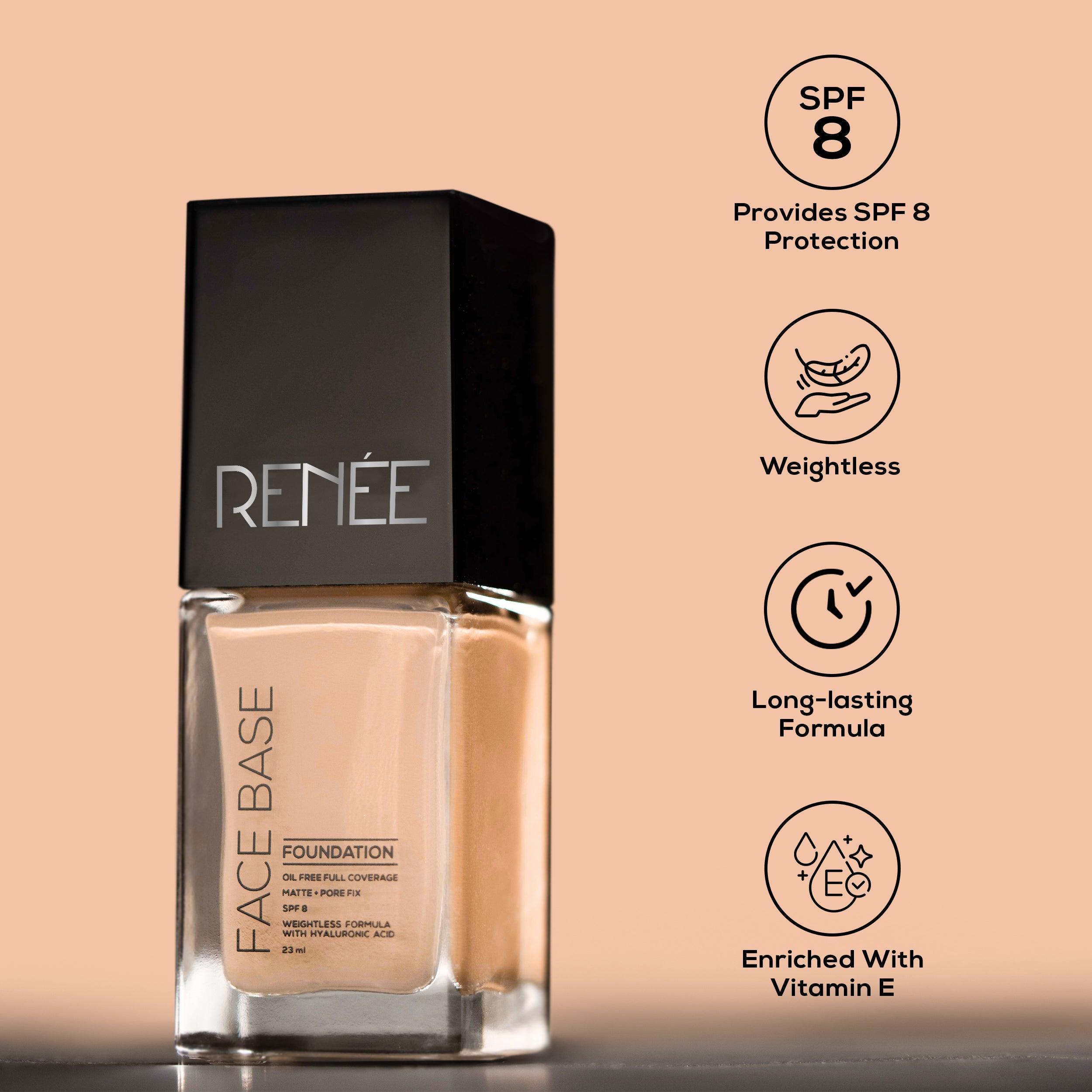 RENEE Face Base Liquid Foundation, 23 ml