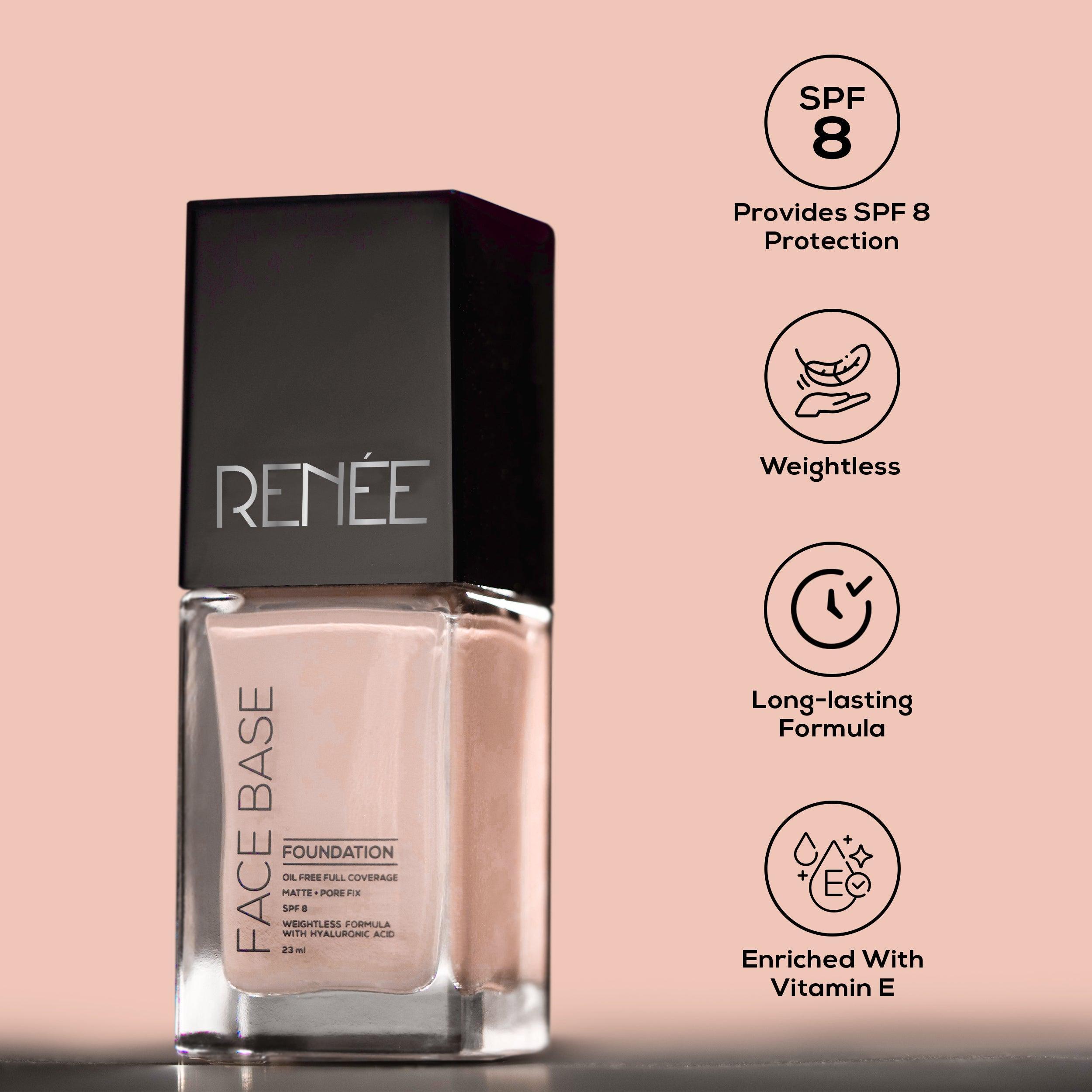 RENEE Face Base Liquid Foundation, 23 ml