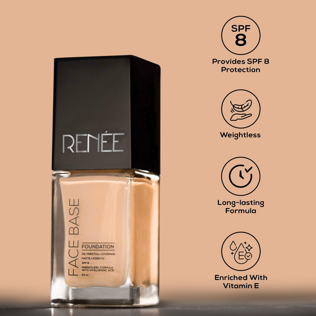 RENEE Face Base Liquid Foundation, 23 ml