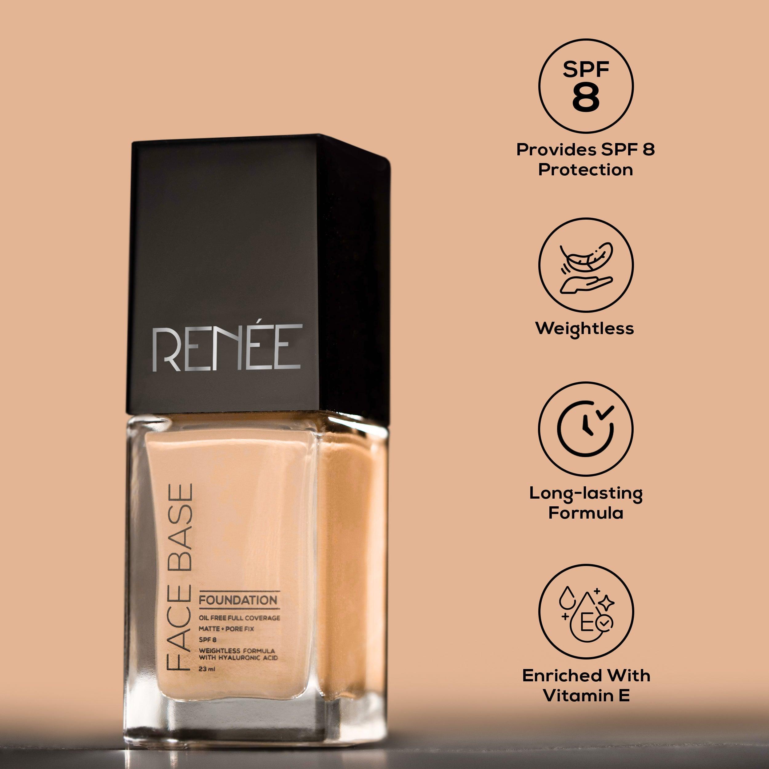 RENEE Face Base Liquid Foundation, 23 ml