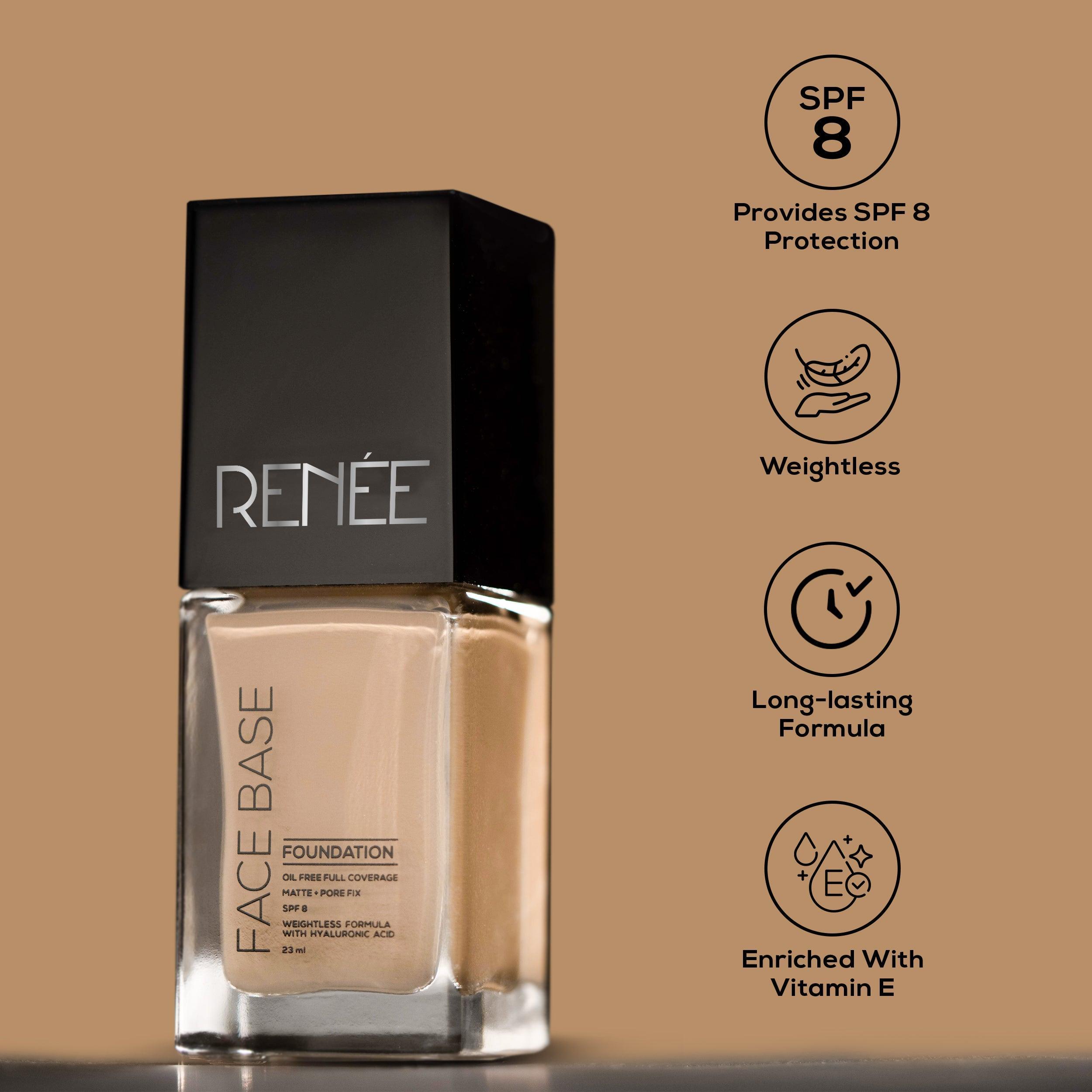 RENEE Face Base Liquid Foundation, 23 ml
