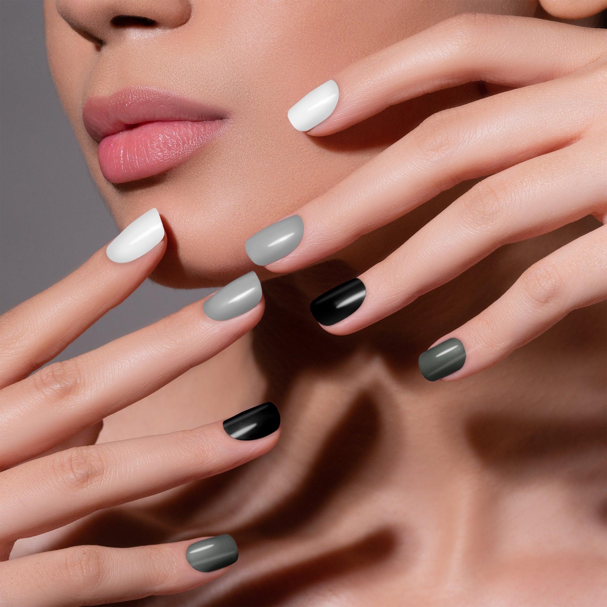 RENEE Gloss Touch Set of 4 Nail Enamels, 5 ml each