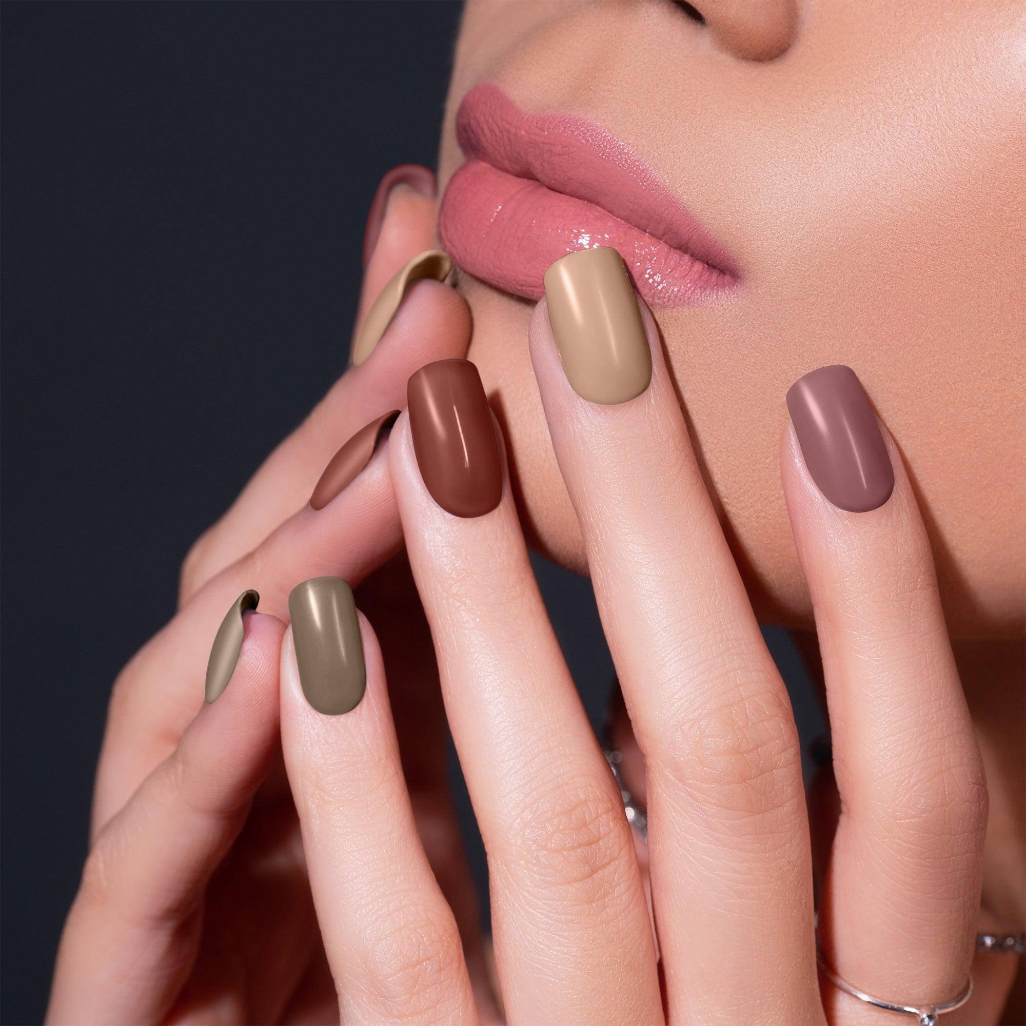RENEE Gloss Touch Set of 4 Nail Enamels, 5 ml each