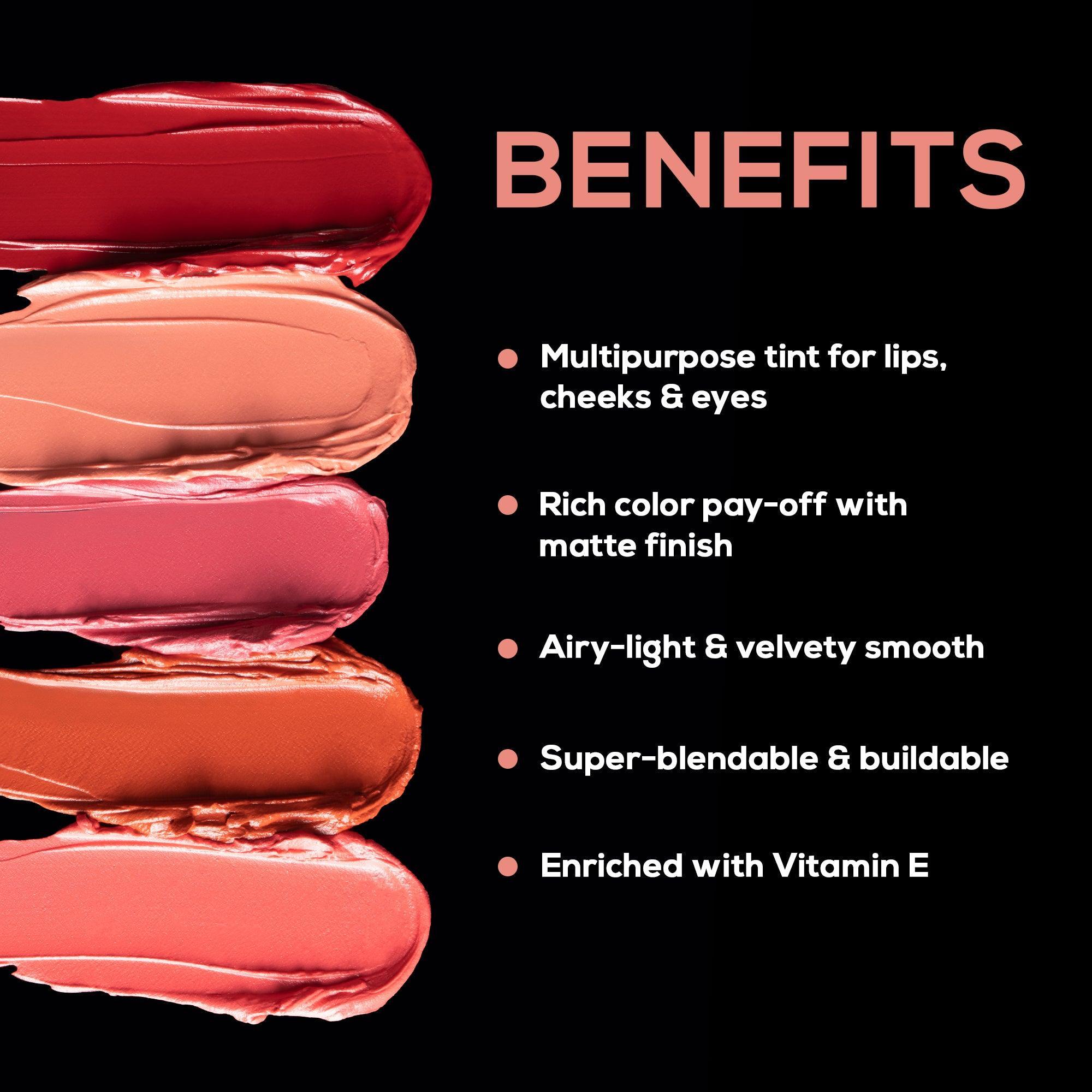 RENEE Multi Mousse for Lips, Cheeks & Eyes, 5 g